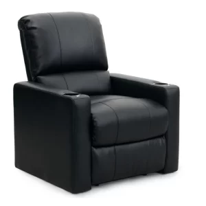 CineComfort Luxurious Double Arm Leather Recliner Seat